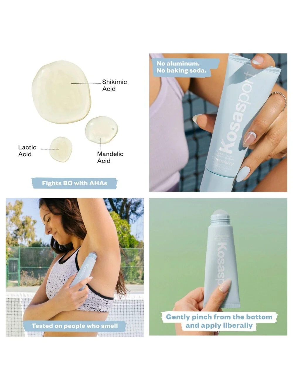 🎉2•$20/3•$28🎉 KOSAS Kosasport Chemistry Deodorant In Beachy Clean